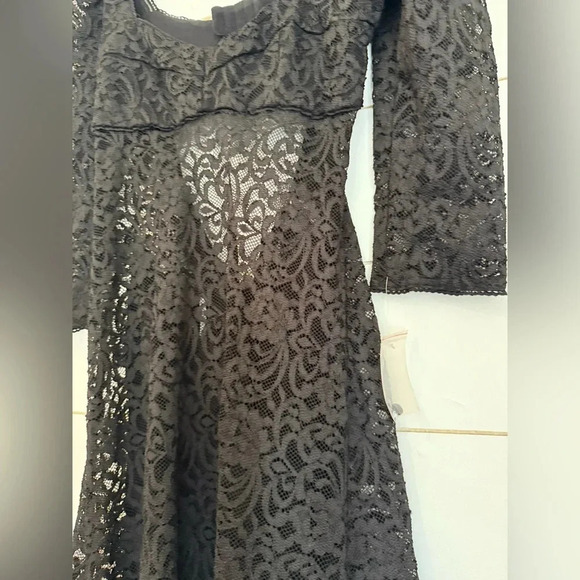 NWOT free people  Adored Maxi in Black dress - Picture 9 of 14